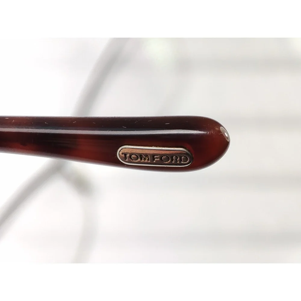 Tom Ford TF5132 048 Semi-Rimless Eyeglass Frames Only 55-16-135 Brown